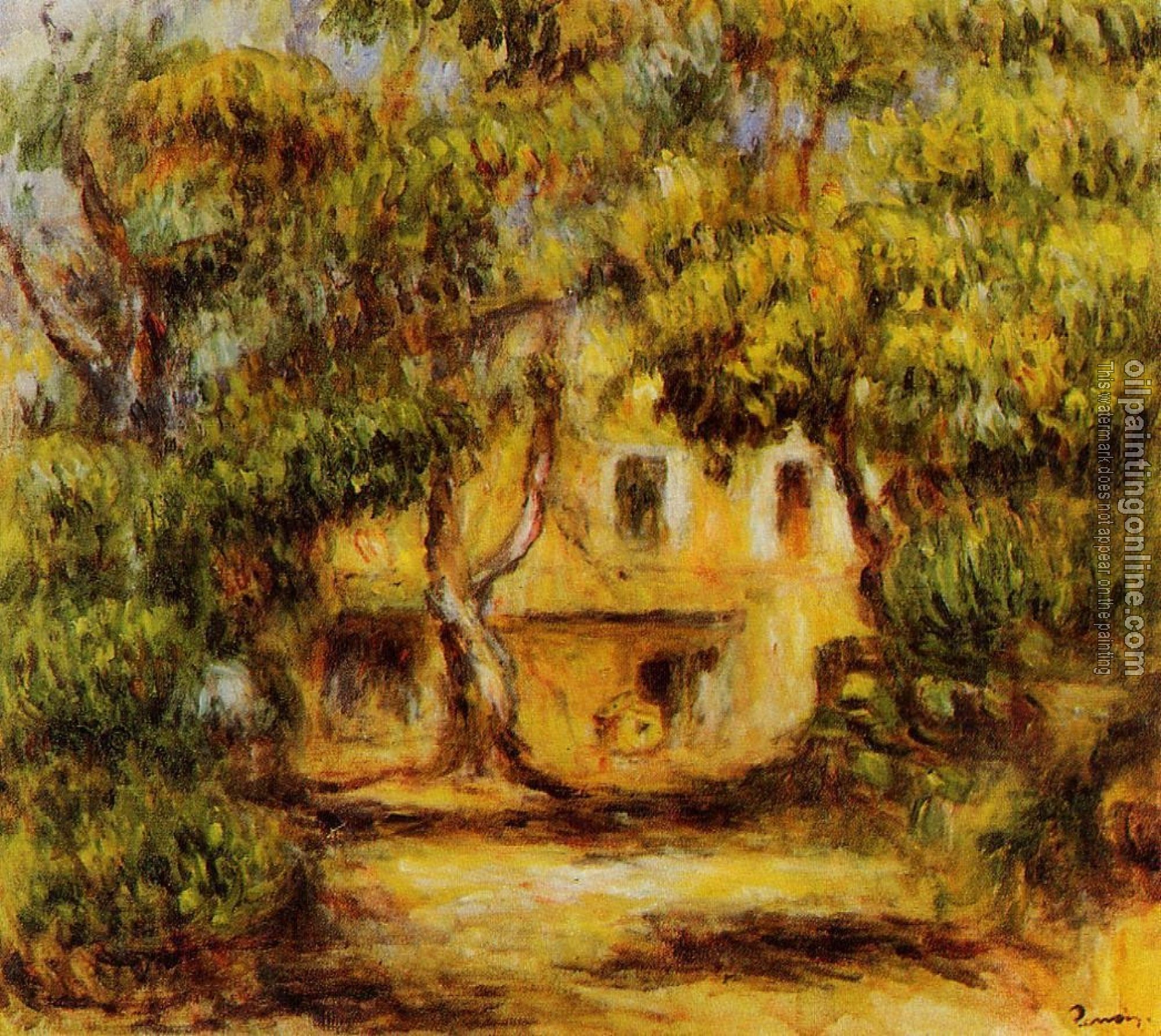 Renoir, Pierre Auguste - The Farm at Collettes